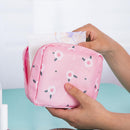Sanitary Pad Pouch Napkin Towel Holder Organizer Bag Card Makeup Coin Purse