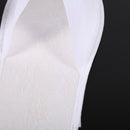 Spa Slippers 10 Pairs Closed Toe Disposable for Men Women Hotel Home Guest White
