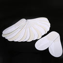 Spa Slippers 10 Pairs Closed Toe Disposable for Men Women Hotel Home Guest White