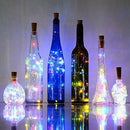 10 LED Cork Wine Bottle Stopper Copper Wire String Fairy Lamps New Hot