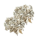 Crafts Wooden-Chips Scrapbook Decor-Embellishment Leaf-Shape Hand-Made 100pcs