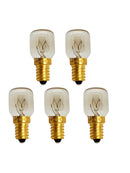 5X 25W E14 220V 300 Degree High Temperature Resistant Microwave Oven Bulb New