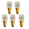 5X 25W E14 220V 300 Degree High Temperature Resistant Microwave Oven Bulb New