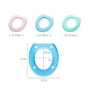 2Pcs Bathroom Waterproof Toilet Seat Cover Pad Cushion Toilet Mat Newest Useful