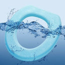 2Pcs Bathroom Waterproof Toilet Seat Cover Pad Cushion Toilet Mat Newest Useful
