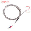 2X Thermocouple Temperature Controller Sensor 0-600C K Type Wire 2M Probe 5*30mm