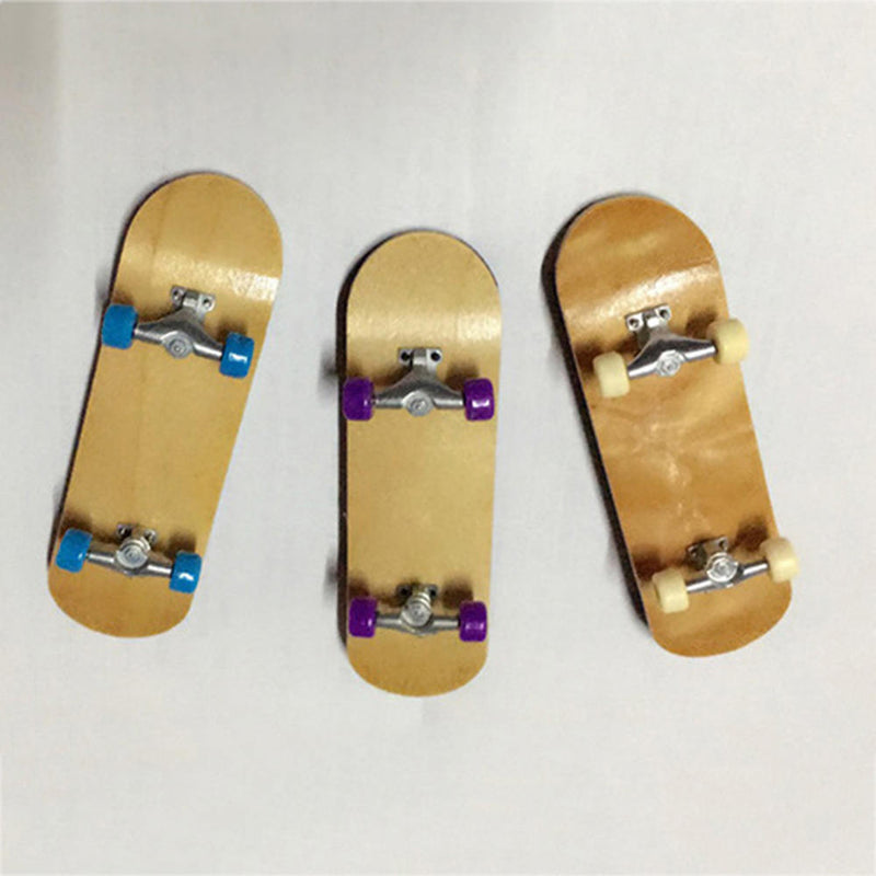 Complete Wooden Fingerboard Finger Skate Board Gifts Foam Tape Maple Wood Hot a