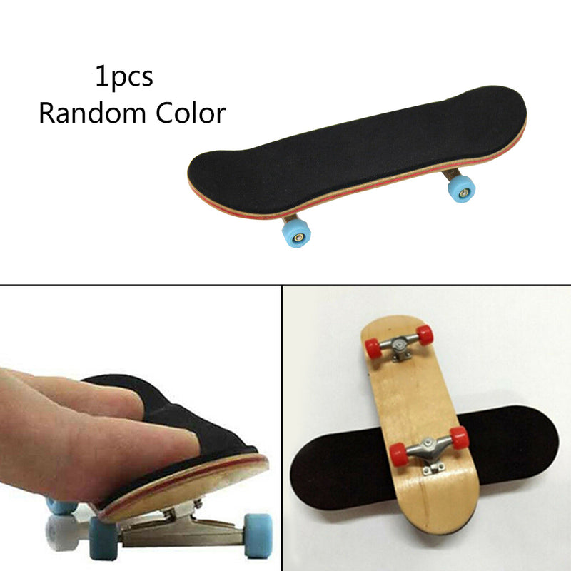 Complete Wooden Fingerboard Finger Skate Board Gifts Foam Tape Maple Wood Hot a