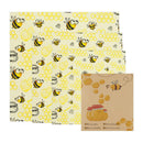 3x Beeswax Food Wraps Reusable Sustainable Hygenic Bee Wax Cloth New Hot