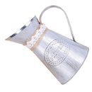 Flower Vase Iron Metal Rustic Style Jug Can Flower Vase for Wedding Home x v