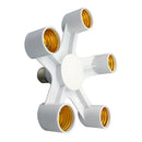 StylishE27 to E27 Base LED Light Bulb Lamp Converter Screw Socket Adapter AU