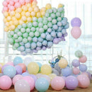 100PCS 5 Inch Latex Macaron Candy Color Round Balloons Party Wedding Creative