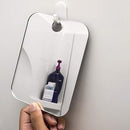 Anti Fog Shower Mirror Bathroom No Fog Shaving Fogless Fog Free Mirror 17x 13cm