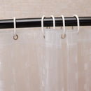 Easy Clean Cute PEVA Bath Waterproof Washable Fish Shower Curtain Mould Proof