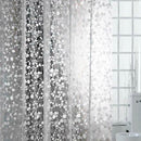 Mosaic Blue Shower Curtain, Bathroom Colors, Fun Design, New Water Resist 1pc