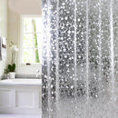 Mosaic Blue Shower Curtain, Bathroom Colors, Fun Design, New Water Resist 1pc