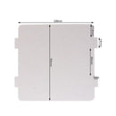 Mica Plates Sheets Microwave Oven Repairing Part 108x99mm Kitchen For Midea u jh