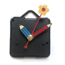5X Quartz Clock Movement Mechanism Repair DIY Tool Kit With Pencil Flower Hands