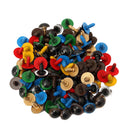 100Dolls-Accessories-Set Crafts-Making Eyes Teddy Bear Plastic Safety Colorful