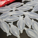 200pcs 4ml Mini Fish Shape Soy Sauce Bottles Vinegar Container For Sushi NEW