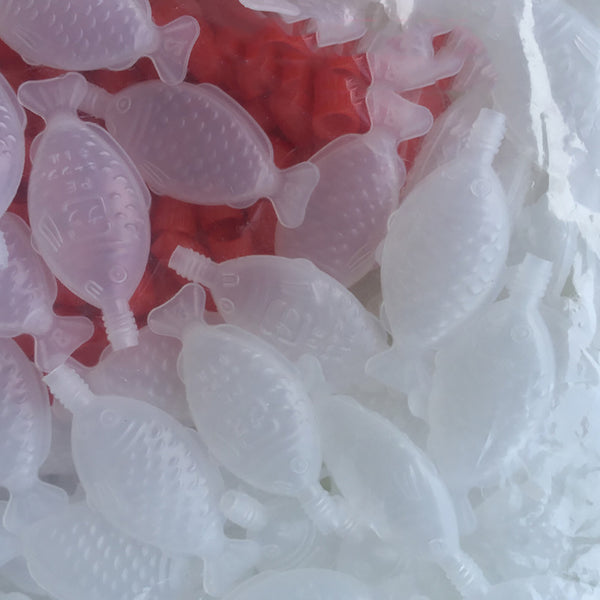 200X Mini Fish Shape Soy Sauce Bottle Plastic Container For Sushi Multi-function
