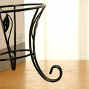 Indoor Outdoor Metal Iron Flower Rack Plant Stand Holder Heavy Duty Load