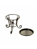 Indoor Outdoor Metal Iron Flower Rack Plant Stand Holder Heavy Duty Load