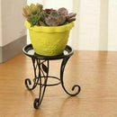 Geometric Flower Plant Succulent & Metal Rack Garden Display Stand Holder