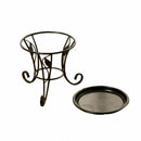 Indoor Outdoor Metal Iron Flower Rack Plant Stand Holder Heavy Duty Load