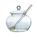 Glass Storage Jar Tea Coffee Sugar Dry Food Dispenser Canisters Jars Sealed Lid