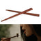 5 Pairs Handmade Japanese Natural Iron Wood Chopsticks Set Kitchen Value v b