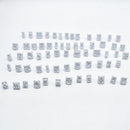 Fondant Cake Cutter Plunger Cookie Mold Alphabet Number Letter Mould Tool