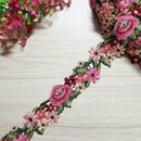 1 Yards Lace edge Trim Ribbon Embroidered Wedding Applique DIY Sewing Craft *2