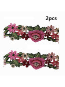 1 Yards Lace edge Trim Ribbon Embroidered Wedding Applique DIY Sewing Craft *2