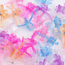 30Pcs Orchid Clips Mini Plastic Stem Clips Plant Flower Support Upright Colorful
