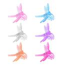 30x Orchid Clips Plant Garden Flower Support Mini Plastic Stem Clips Upright New