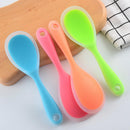 2pcs Household Kitchen Silicone Non-stick Rice Paddle Scoop Spoon Ladle Tool