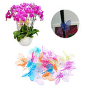 30pcs Orchid Clips Plant Garden Flower Support Mini Plastic Stem Clips Upright