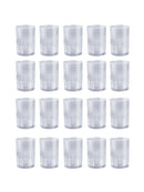 20 * Plastic Mousse Cake Dessert Cups Disposable Round Clear Pudding Cups Best