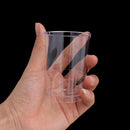 20 * Plastic Mousse Cake Dessert Cups Disposable Round Clear Pudding Cups Best