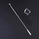 5pcs Swizzle Sticks - Stainless Steel Mixing Cocktail Coffee Stirrers Wine  gweg
