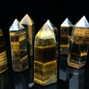 Natural Quartz Crystal Healing Stones Hexagonal Wand Column Decoration Obelisk