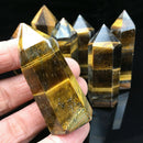 Natural Quartz Crystal Healing Stones Hexagonal Wand Column Decoration Obelisk