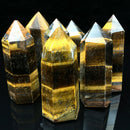 Natural Quartz Crystal Healing Stones Hexagonal Wand Column Decoration Obelisk