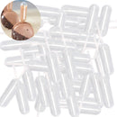 100pcs Jam Droppers Straw Cake Disposable Injector Cupcake Dessert Baking Tool