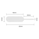 100pcs Jam Droppers Straw Cake Disposable Injector Cupcake Dessert Baking Tool