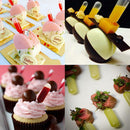 Jam Droppers Straw Cake Disposable Injector Cupcake Dessert Baking Tool sd v