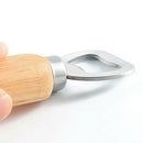 Wooden Handle Stainless Steel Wine Beer Bottle Opener Home Kitchen Bar Tool cv b