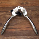 Heavy Duty Manual Tin Can Opener Safe Cut Lid Smooth Edge Side Stainless Steel