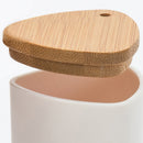 Wooden Plastic Toothpick Holder Toothpicks Dispenser Box with Bamboo Lid New Hot